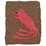 Early Pattern 7th Armoured Division Cloth Formation Sign