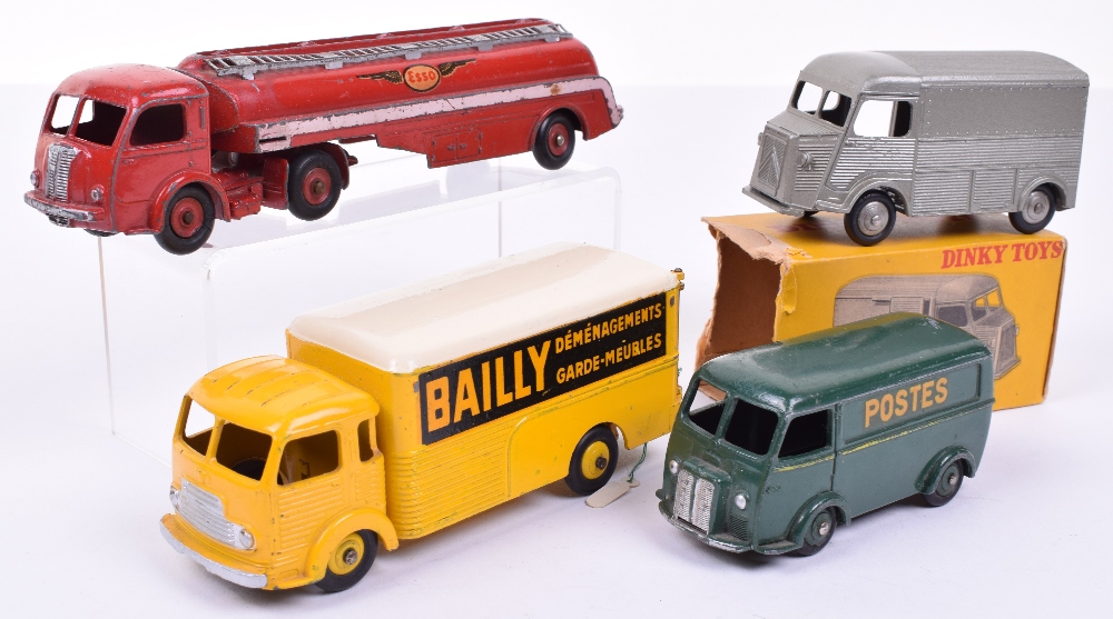 French Dinky Toy four Commercials