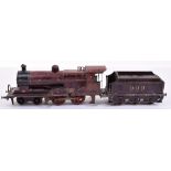 Marklin gauge l c/w 4-4-0 Midland locomotive and tender 999