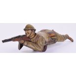 Einfalt (Germany) Tinplate Clockwork Soldier,