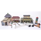 0 gauge locomotives, coaches, rolling stock and buildings