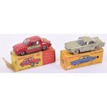 Two Boxed Dinky Toys Renault Cars