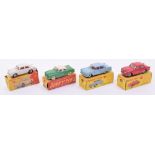 Four Boxed Dinky Toys European Cars