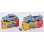 Two Boxed Dinky Toys Triumphs