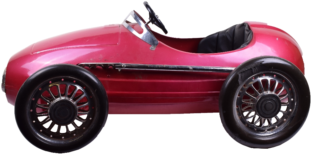A pressed steel Ferrari Child’s Pedal car, late 1950s - Image 2 of 4
