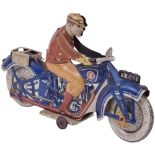 Tippco tinplate T686 Motorcyclist