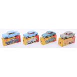 Four Boxed Dinky Toys British Cars