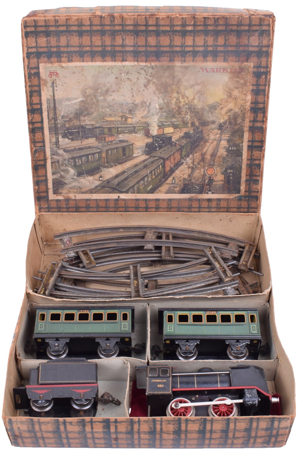 Marklin 0 gauge R880 Passenger Train set, circa 1930