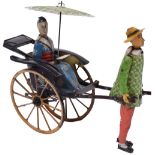 Lehmann 773 clockwork tinplate MASUYAMA Rickshaw