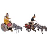 Lehmann 425 clockwork tinplate Bulky Mule and 752 Zikra