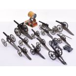 Collection of tinplate Cannons