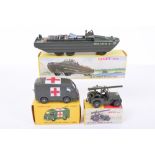 Three Boxed French Dinky Toy Military Models