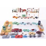 Quantity Of Playworn Dinky Toys Cars