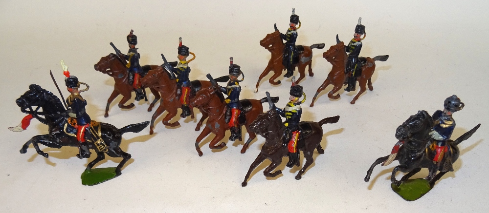 Britains from set 12, 11th Hussars