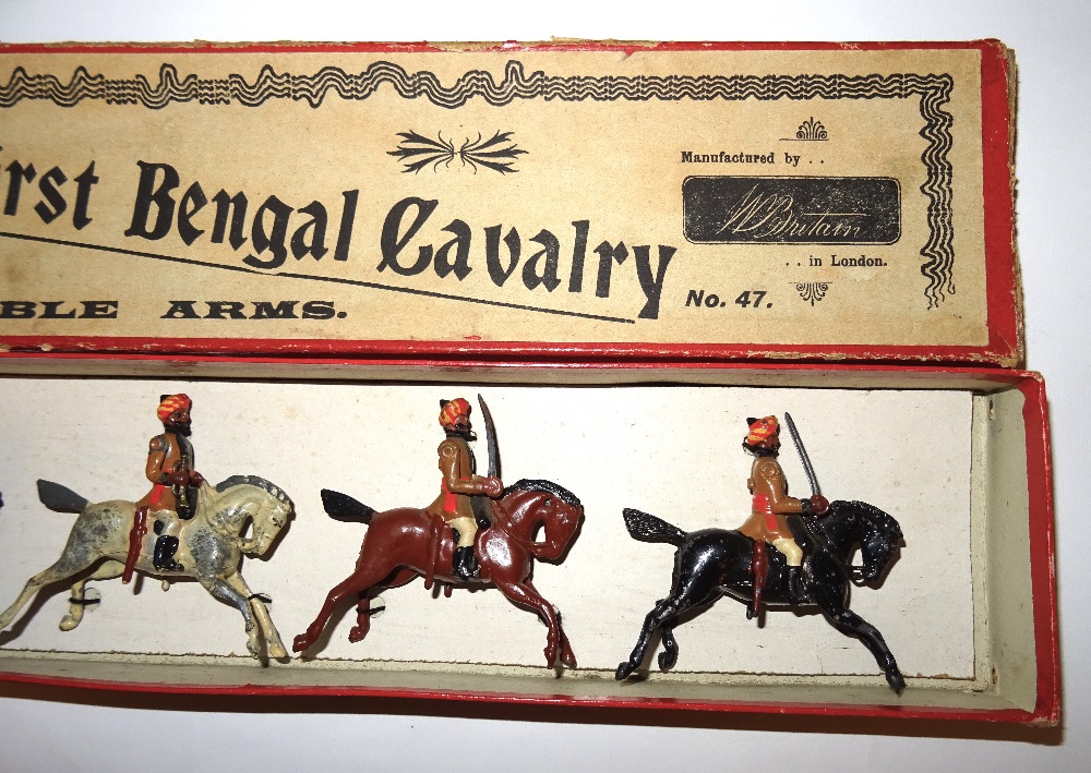 Britains set 47, Indian Army 1st Bengal Cavalry - Image 3 of 3