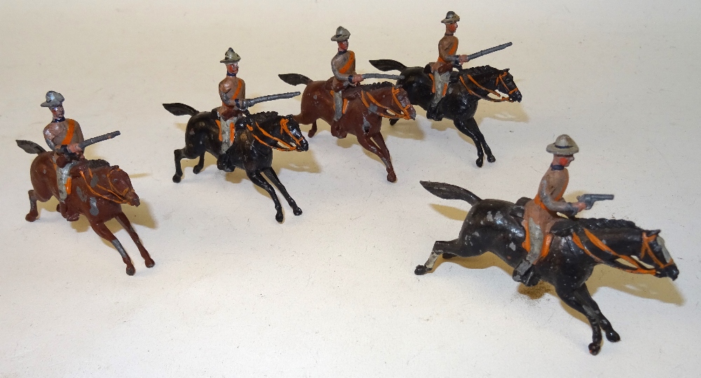 Britains set 38, South African Mounted Infantry - Image 2 of 5