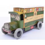 Chad Valley clockwork tinplate Dennis Delivery van CV 10032, 1946-49,