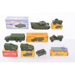 Five Boxed Dinky Toy Military Models