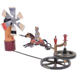 Britains early Toy, Don Quixote and the Windmill