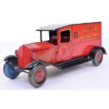 Wells clockwork tinplate Royal Mail van W 1933, circa 1933