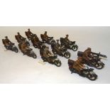 Britains from set 200, Motor Cycle Dispatch Riders