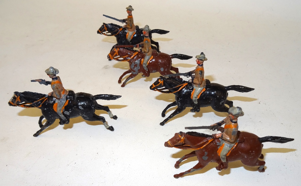 Britains set 38, South African Mounted Infantry - Image 4 of 5