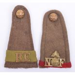 Pair of Great War Divisionally Marked Tunic Shoulder Boards