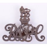 Scarce Royal Army Pay Corps Officers Cap Badge 1920-29