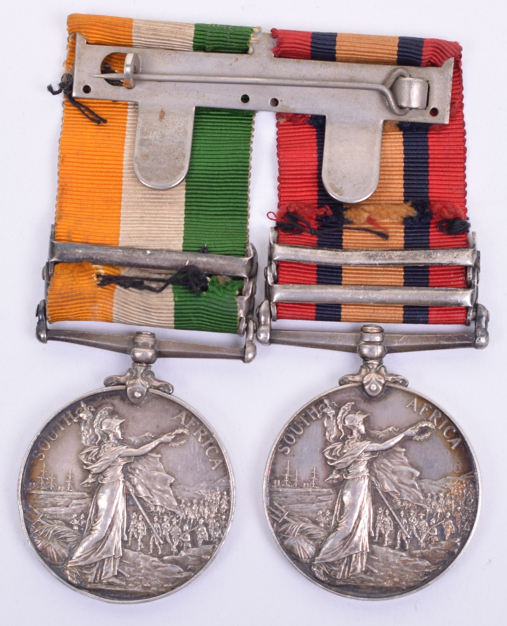 East Lancashire Regiment Boer War Campaign Medal Pair - Image 3 of 3