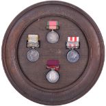 Crimean War, Indian Mutiny and Long Service Good Conduct Medal Group of Four 72nd Regiment of Foot
