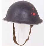 1944 British Mk III Royal Engineers Steel Combat Helmet