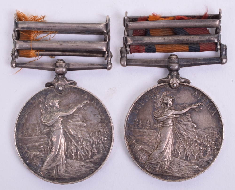 Cheshire Regiment Queen’s South Africa and King’s South Africa Medal Pair - Image 3 of 3