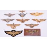 Selection of American Naval Aviators Wings