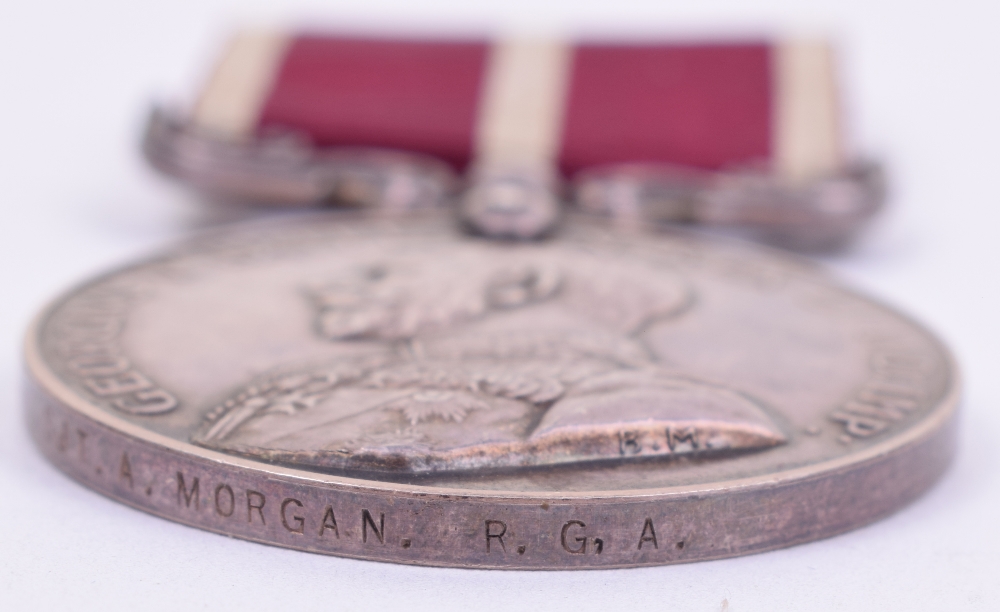 George V Meritorious Service Medal (M.S.M) Royal Garrison Artillery - Image 2 of 3