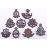 9x Bronze OSD Cap Badges