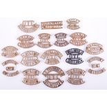 17x Officer Training Corps (O.T.C) Shoulder Titles