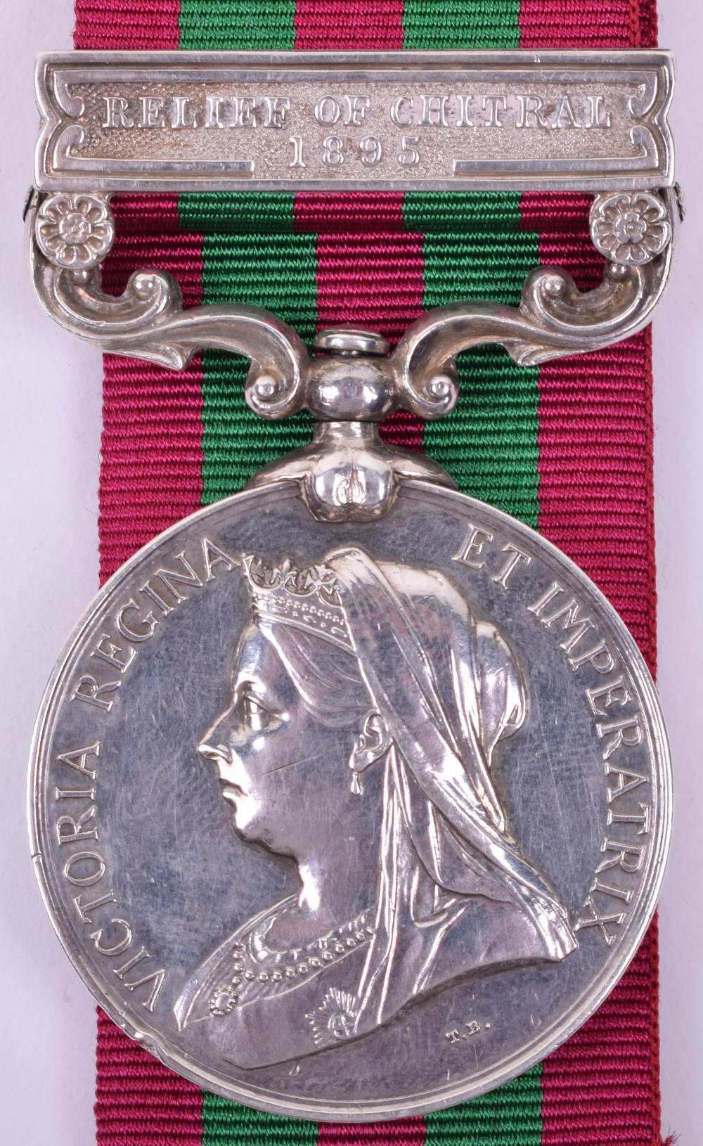 Seaforth Highlanders Chitral Operations Indian General Service Medal 1895-1902, Wounded at the Battl - Image 2 of 4