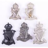 5x Royal Ulster Rifles Badges