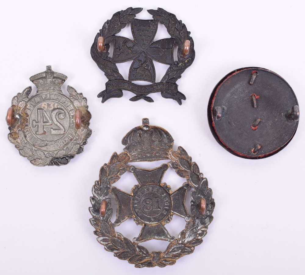 Middlesex Rifle Volunteers Cap Badges - Image 2 of 2