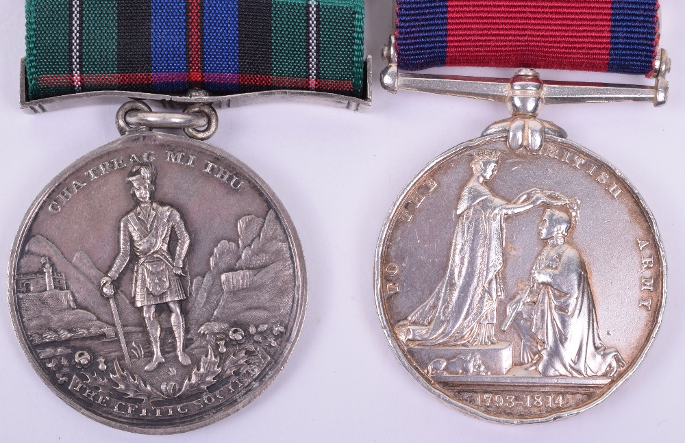 78th Highlanders Military General Service Medal 1793-1814 Pair - Image 4 of 4