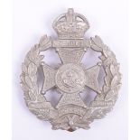 Scarce Rifle Brigade Cap Badge Circa 1903-1910