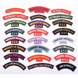 Quantity of University & Schools Cloth Shoulder Titles