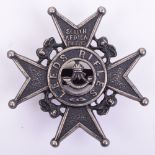 Leeds Rifles Officers Cap Badge
