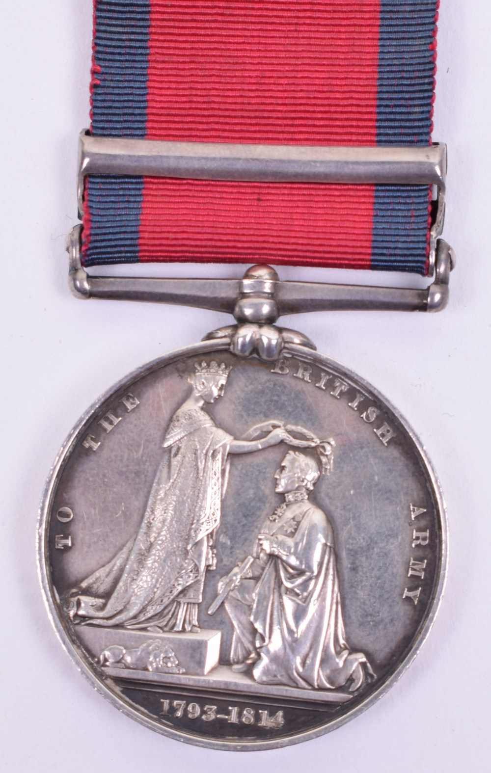 An Interesting Military General Service Medal 1793-1814 7th Light Dragoons, Who’s Son was a Crimean - Image 3 of 3