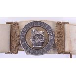 Victorian The Queens Own (Royal West Kent) Regiment Waist Belt Clasp