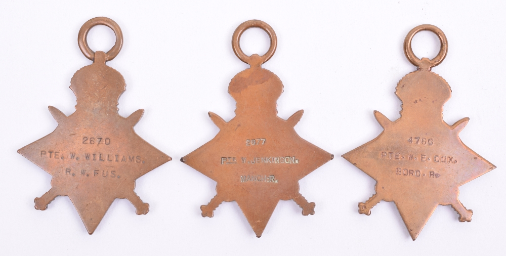 3x Great War 1914-15 Star Medals - Image 2 of 2