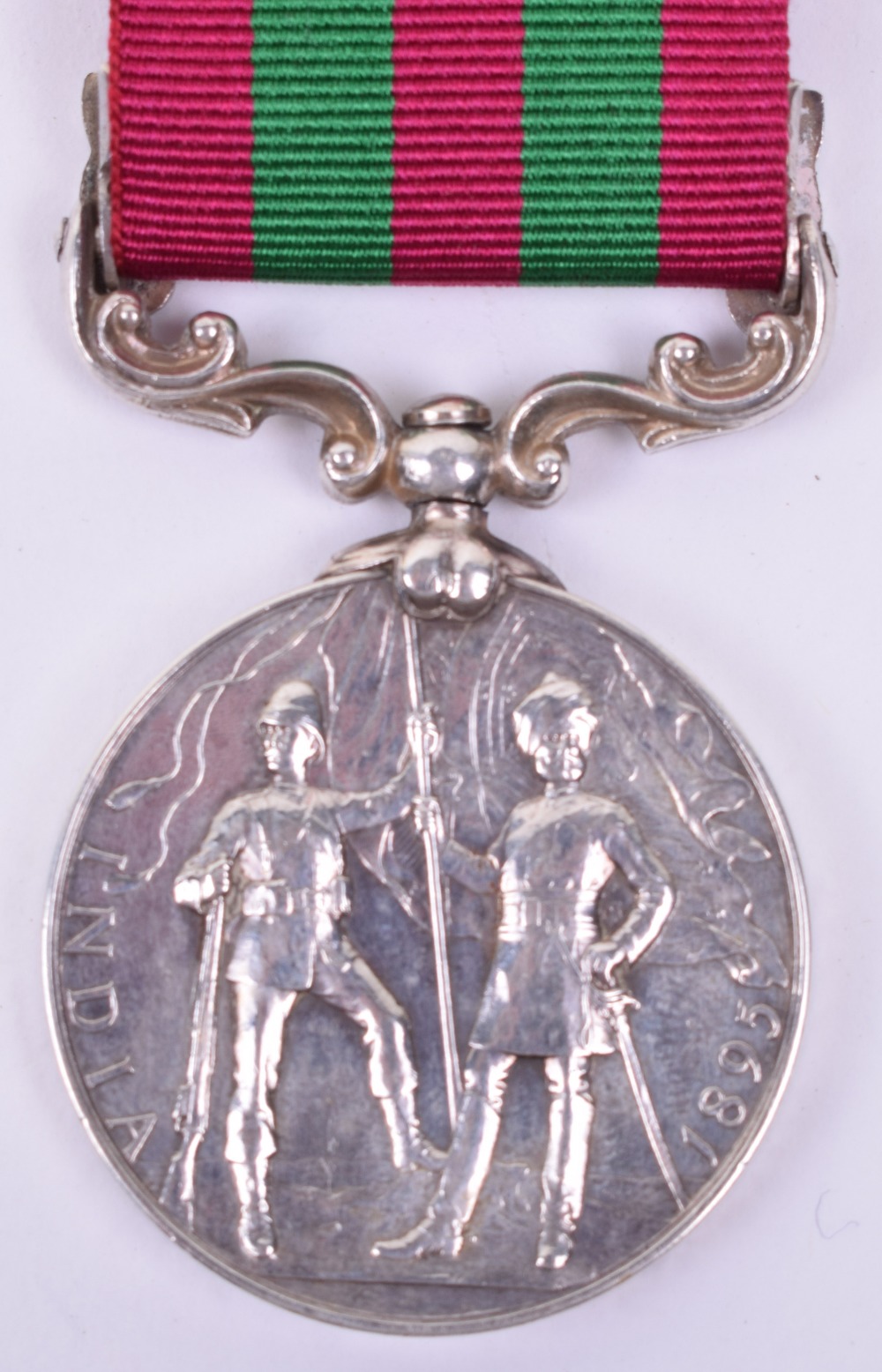 Seaforth Highlanders Chitral Operations Indian General Service Medal 1895-1902, Wounded at the Battl - Image 4 of 4