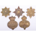 5x Guards Regiment Valise Badges
