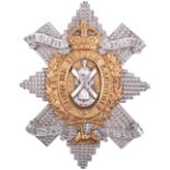 9th Battalion The Glasgow Highlanders Highland Light Infantry Senior NCO’s Glengarry Badge
