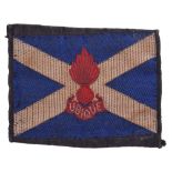18th Light Anti-Aircraft Regiment Cloth Formation Sign